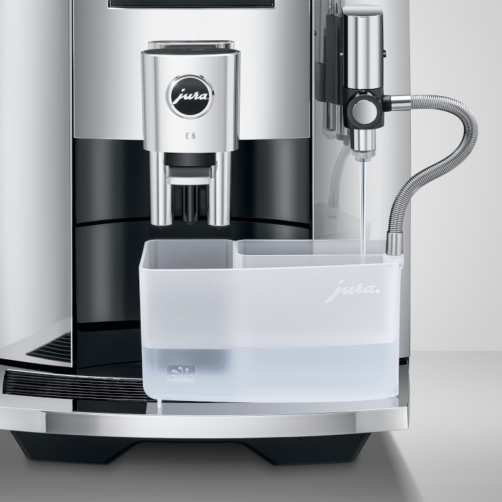 JURA E8 Chrome Fully Automatic Espresso Machine Williams Sonoma