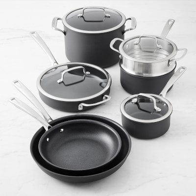 Cuisinart Chef's Classic Nonstick Hard Anodized 17-Piece Cookware Set ...