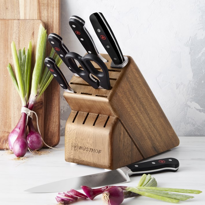 Wüsthof Classic 7Piece Knife Block Set Williams Sonoma