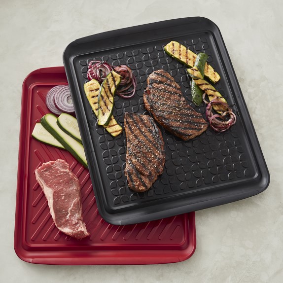 Grill Prep Trays, Set of 2