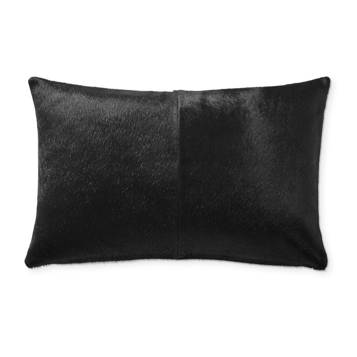 Solid Cowhide Pillow Williams Sonoma