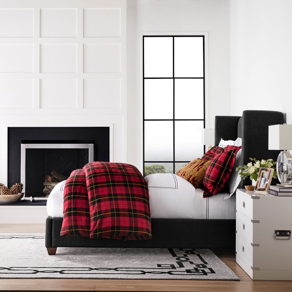 william sonoma tartan bedding