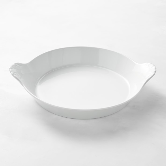 Pillivuyt Porcelain Round Au Gratin, ExtraLarge Williams Sonoma