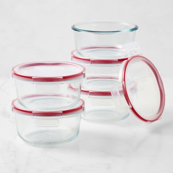 Pyrex 10-Piece Freshlock Meal Prep (4 cup Round)
