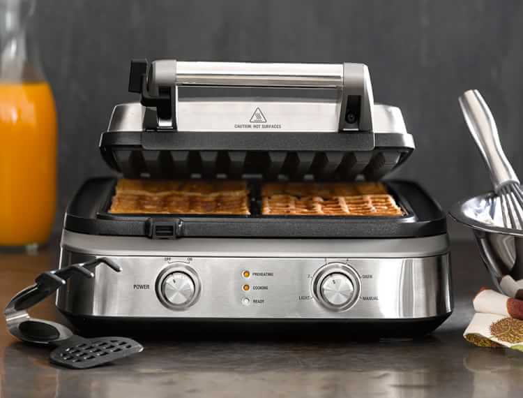 breville waffle maker cleaning