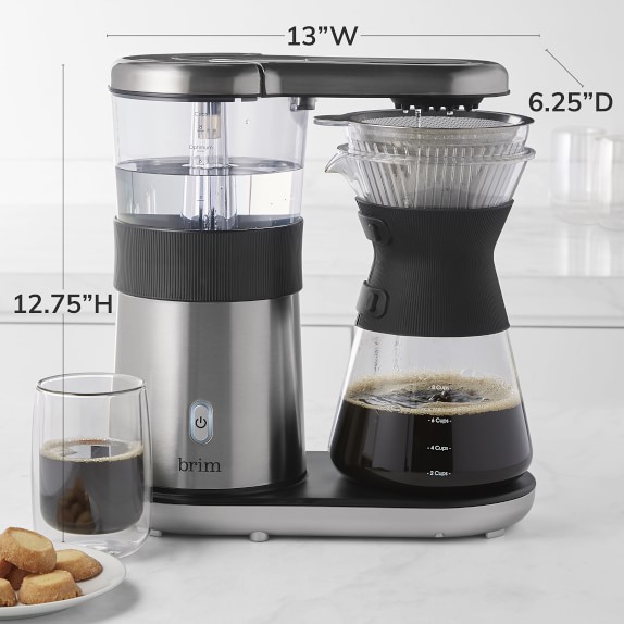 Brim 8-Cup Pour-Over Coffee Maker 