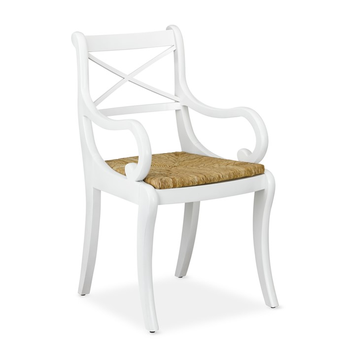 Madeleine Dining Arm Chair Dining Chair Williams Sonoma