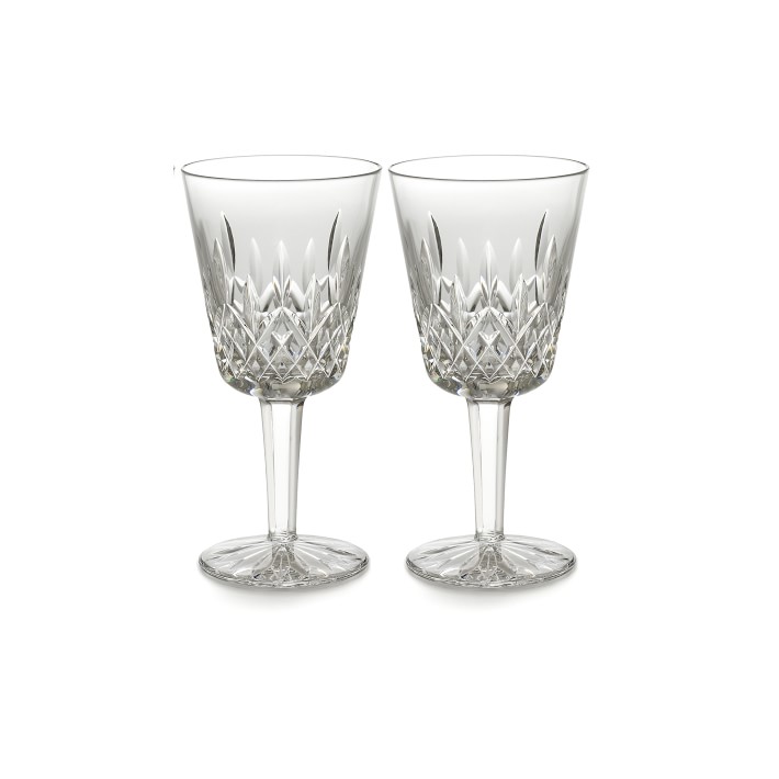 Waterford Lismore Goblets, Set of 2 Williams Sonoma