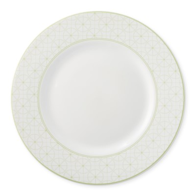 Citron Dinner Plates, Set of 4, Green