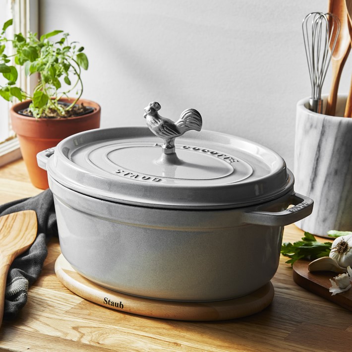 Staub CastIron Coq Au Vin Dutch Oven Williams Sonoma