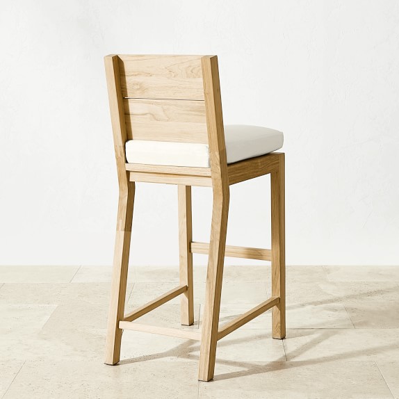 teak bar stool