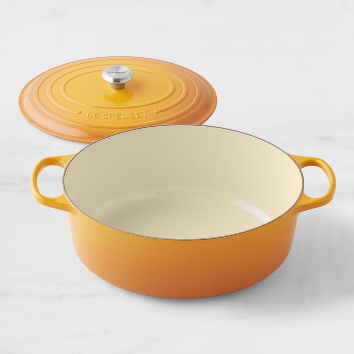 Le Creuset Signature Enameled Cast Iron Oval Dutch Oven | Williams Sonoma