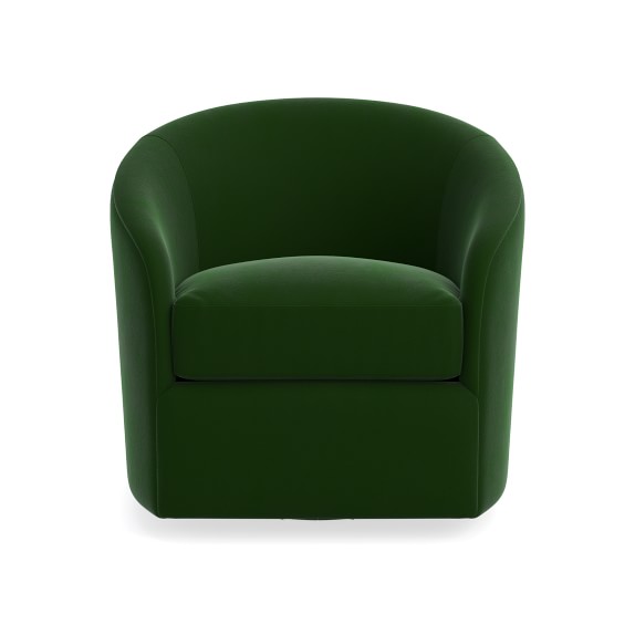 swivel green chair