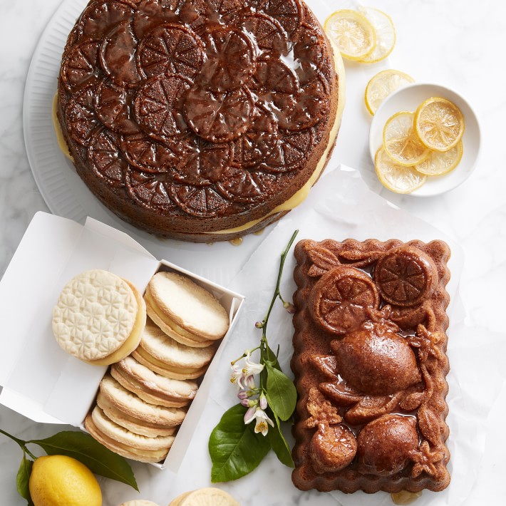 Nordic Ware Cast Aluminum Citrus Cookie Stamps, Set of 3 Williams Sonoma