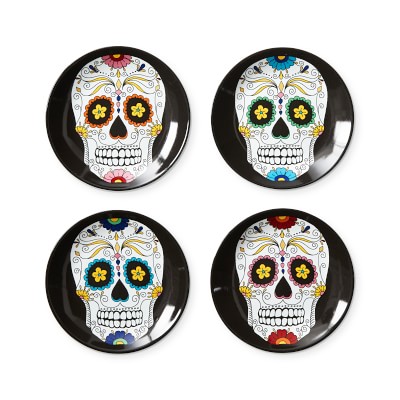 Day of the Dead Dinner Plates | Williams Sonoma