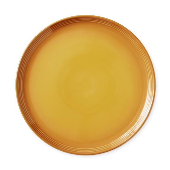 Williams Sonoma FLEUR DE LYS COLLECTION-Yellow Luncheon Plate Cool 