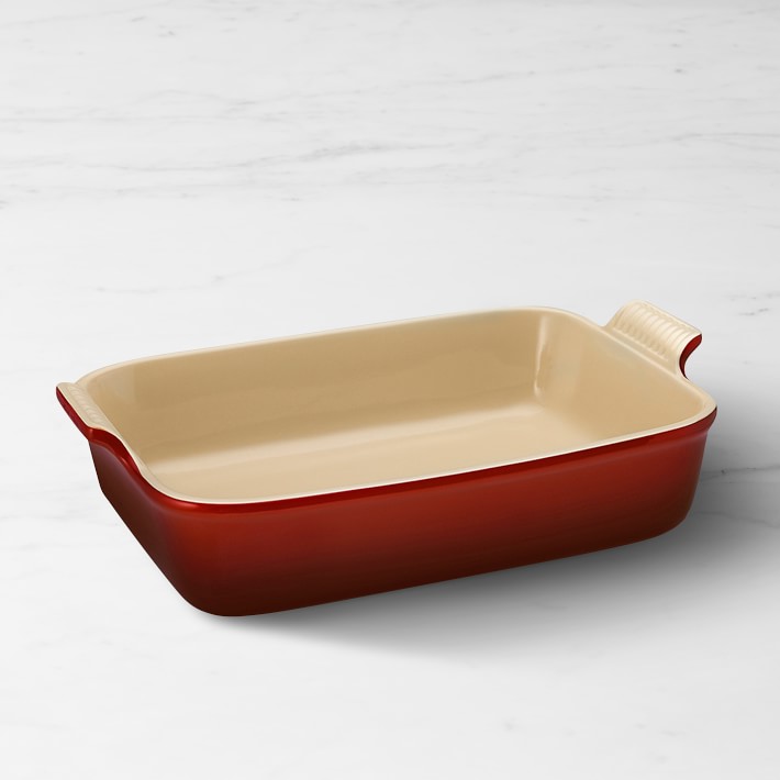 Le Creuset Heritage Stoneware Rectangular Dish Williams Sonoma