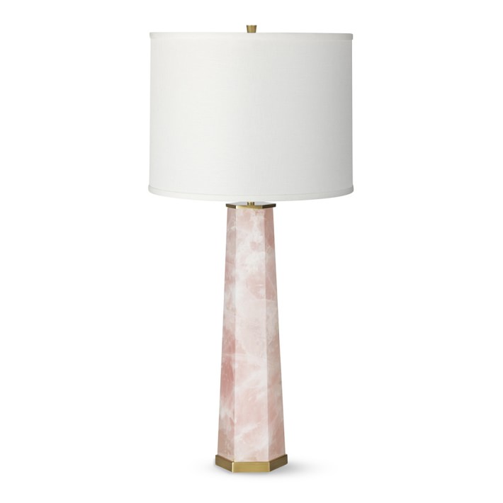 rose quartz table lamp