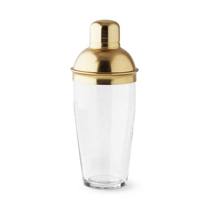 williams-sonoma.com/products/antique-brass-and-glass-cocktail-shaker/