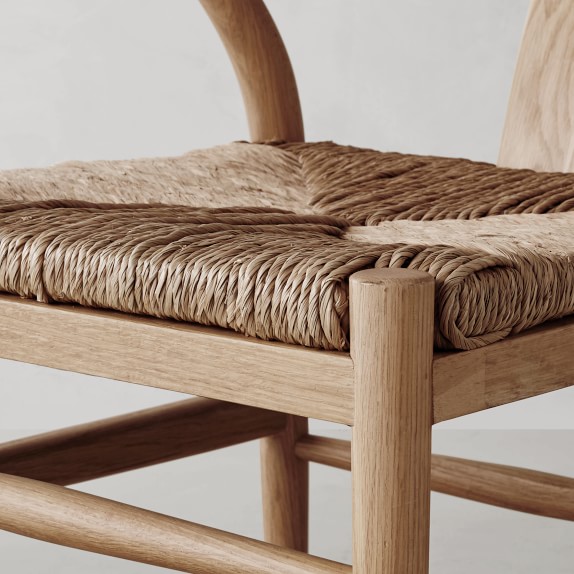 seagrass woven dining chairs