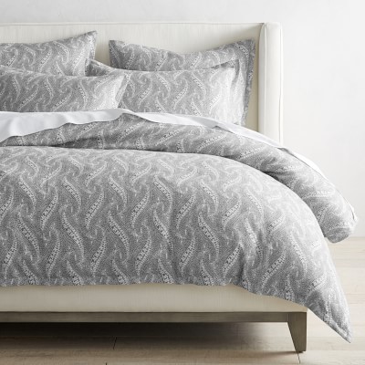 textured jacquard duvet cover