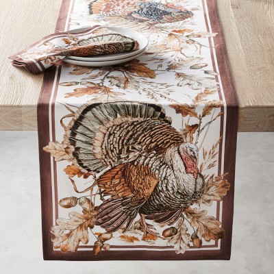 Autumn Plymouth Turkey Hard Placemat | Williams Sonoma