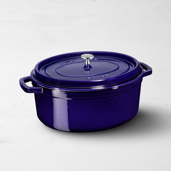 Staub Enameled Cast Iron Oval Dutch Oven | Williams Sonoma