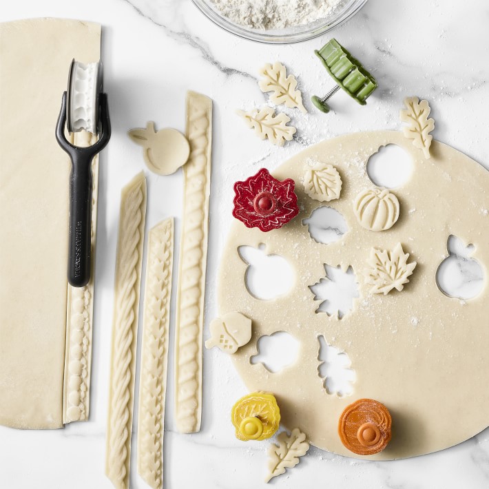 Williams Sonoma Fall Rolling Impression Pie Crust Cutter Williams Sonoma