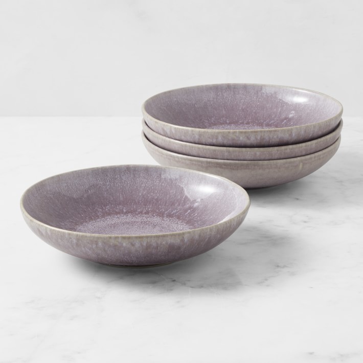 Cyprus Reactive Glaze Pasta Bowls Williams Sonoma