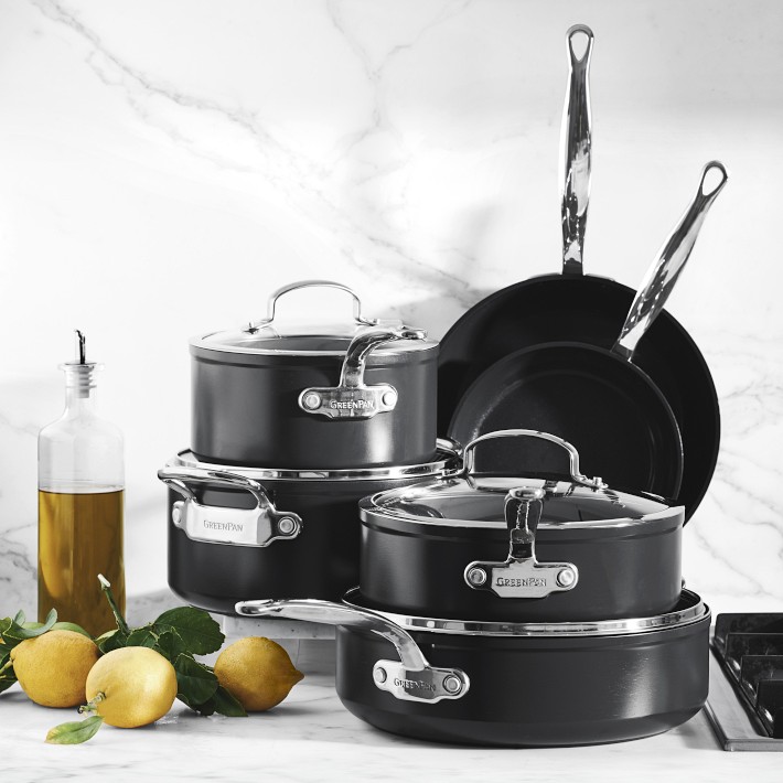 GreenPan™ Premiere Hard Anodized Ceramic Nonstick 10Piece Cookware Set