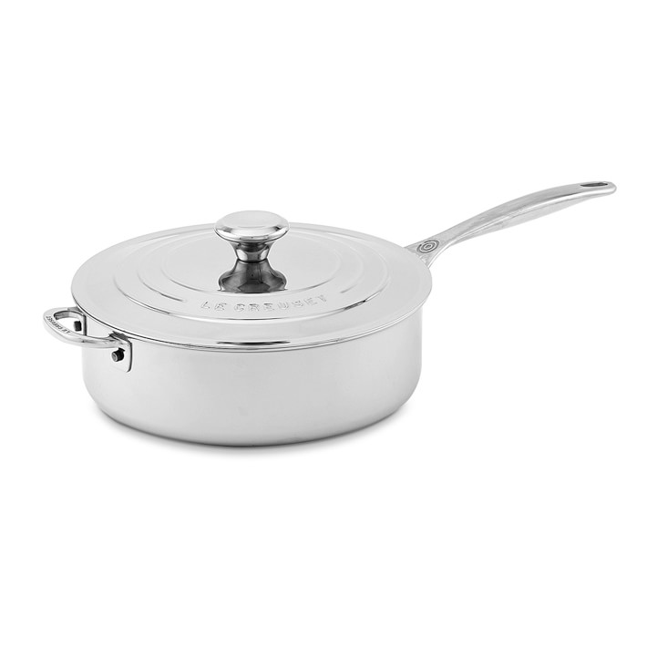 Le Creuset StainlessSteel Sauté Pan Williams Sonoma