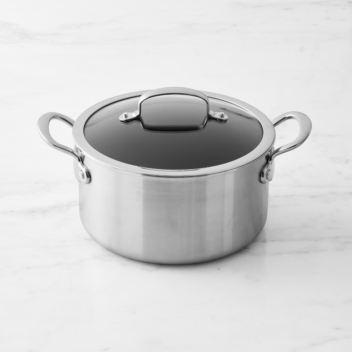 GreenPan™ Premiere Stainless Steel Ceramic Nonstick Covered Stockpot, 6