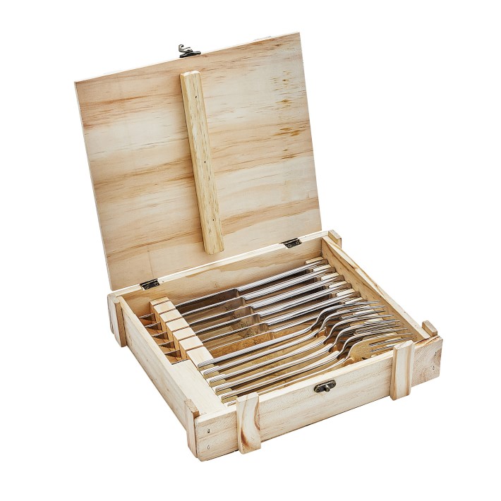 Zwilling StainlessSteel 12Piece Steak Knife Dinner Set Williams Sonoma