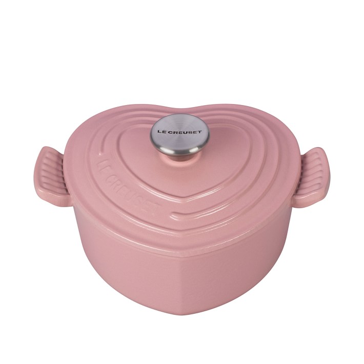 Le Creuset CastIron HeartShaped Dutch Oven Williams Sonoma