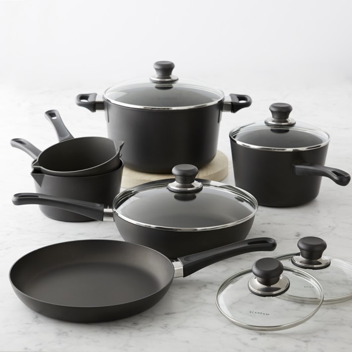SCANPAN Classic Nonstick 11Piece Cookware Set Williams Sonoma