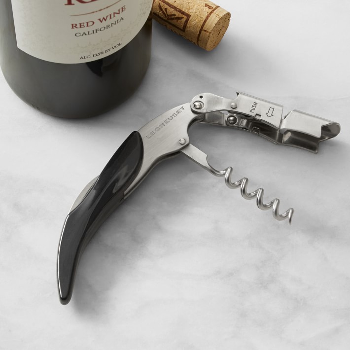 Le Creuset Waiters Wine Corkscrew Wine Opener Williams Sonoma