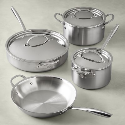 Williams Sonoma Signature Thermo-Clad™ Stainless-Steel Stock Pot ...