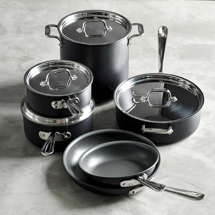 All-Clad NS1 Nonstick Induction 10-Piece Cookware Set
