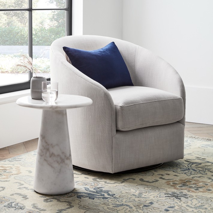 Montclair Swivel Chair Accent Chair Williams Sonoma