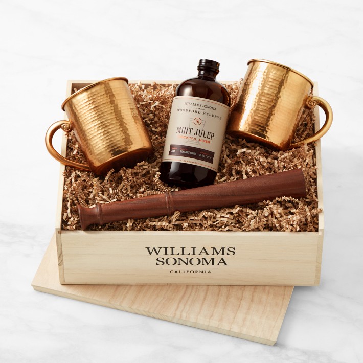 Woodford Reserve Mint Julep Gift Crate Williams Sonoma