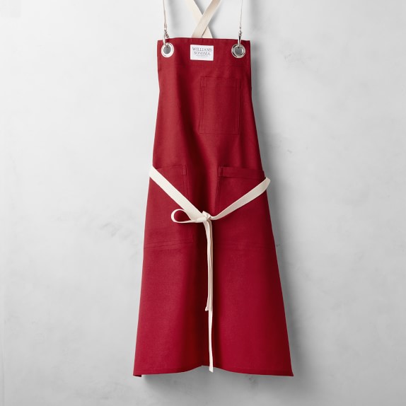Red Kitchen Aprons | Williams Sonoma
