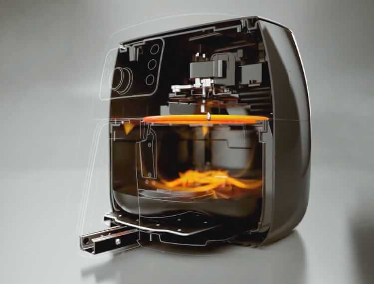 Philips Kitchen Appliances Digital Twin TurboStar Airfryer XXL with Fat Remov... 