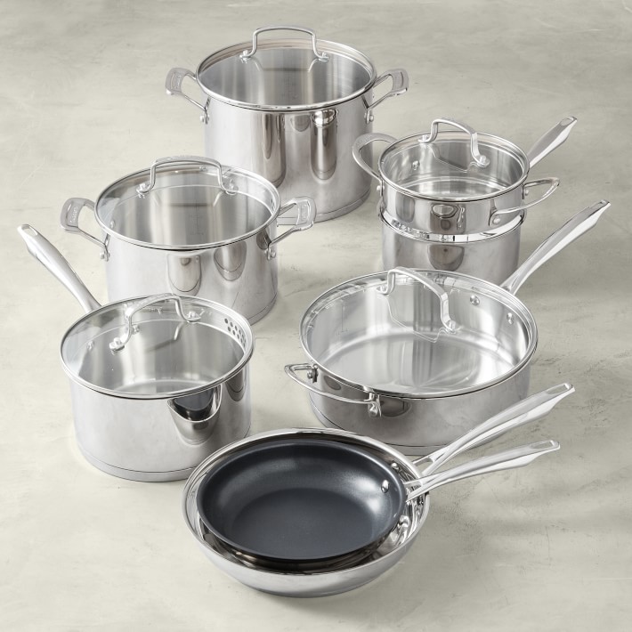 Cuisinart Professional Stainless-Steel 13-Piece Set | Williams Sonoma