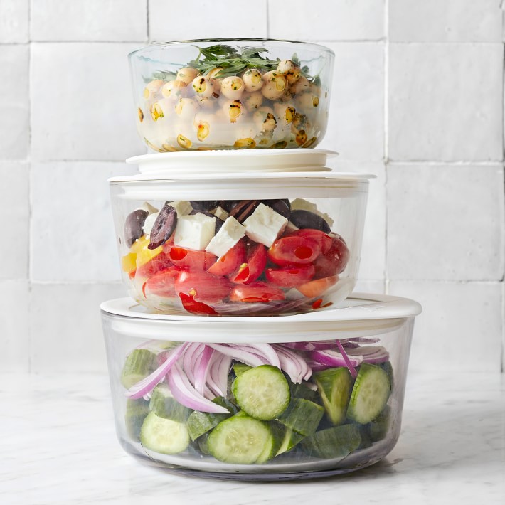 Pyrex® Ultimate™ 6 piece Variety Glass Storage Set | Williams Sonoma CA ...