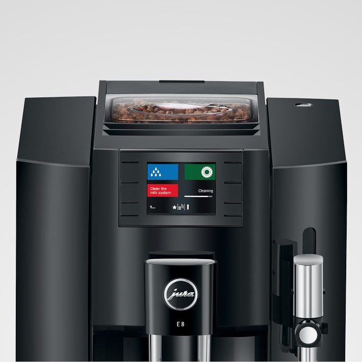 JURA E8 Chrome Fully Automatic Espresso Machine Williams Sonoma