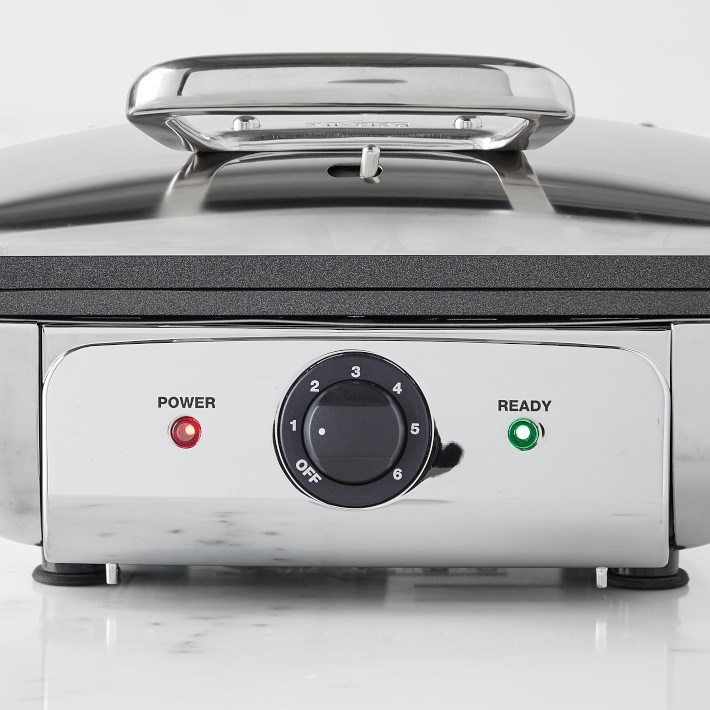 All Clad 4Square Digital Gourmet Waffle Maker with Removable Plates