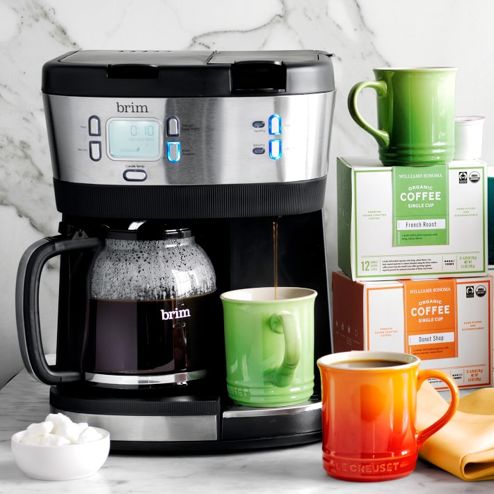 Brim Trio Multibrew 12Cup Coffee & Single Serve Maker Williams