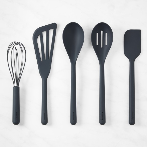 Artisan 3-Piece Nonstick Silicone Heat-Resistant Kitchen Spoon Set 