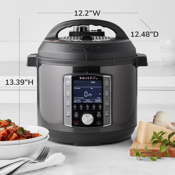 6 QT Electric Multi-Use Pressure Cooker Home Kitchen Stainless Steel 
