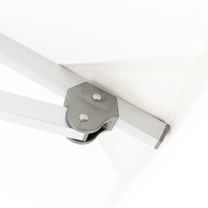 Performance Cantilever Rectangular Umbrella, Powder Coat Aluminum